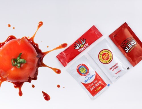 Branded Ketchup Sachets for Takeaway & Delivery