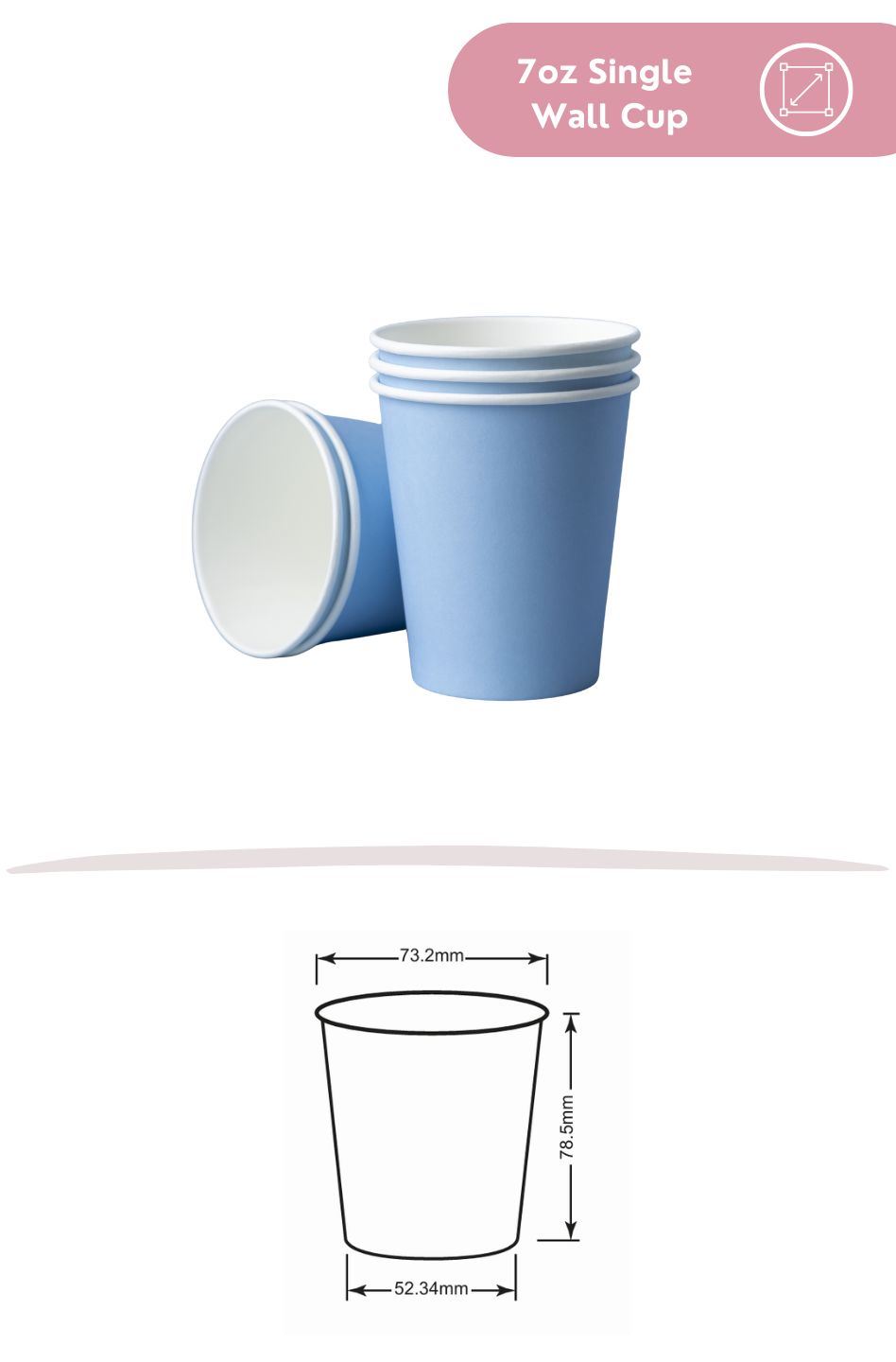 7z Single Wall Cup