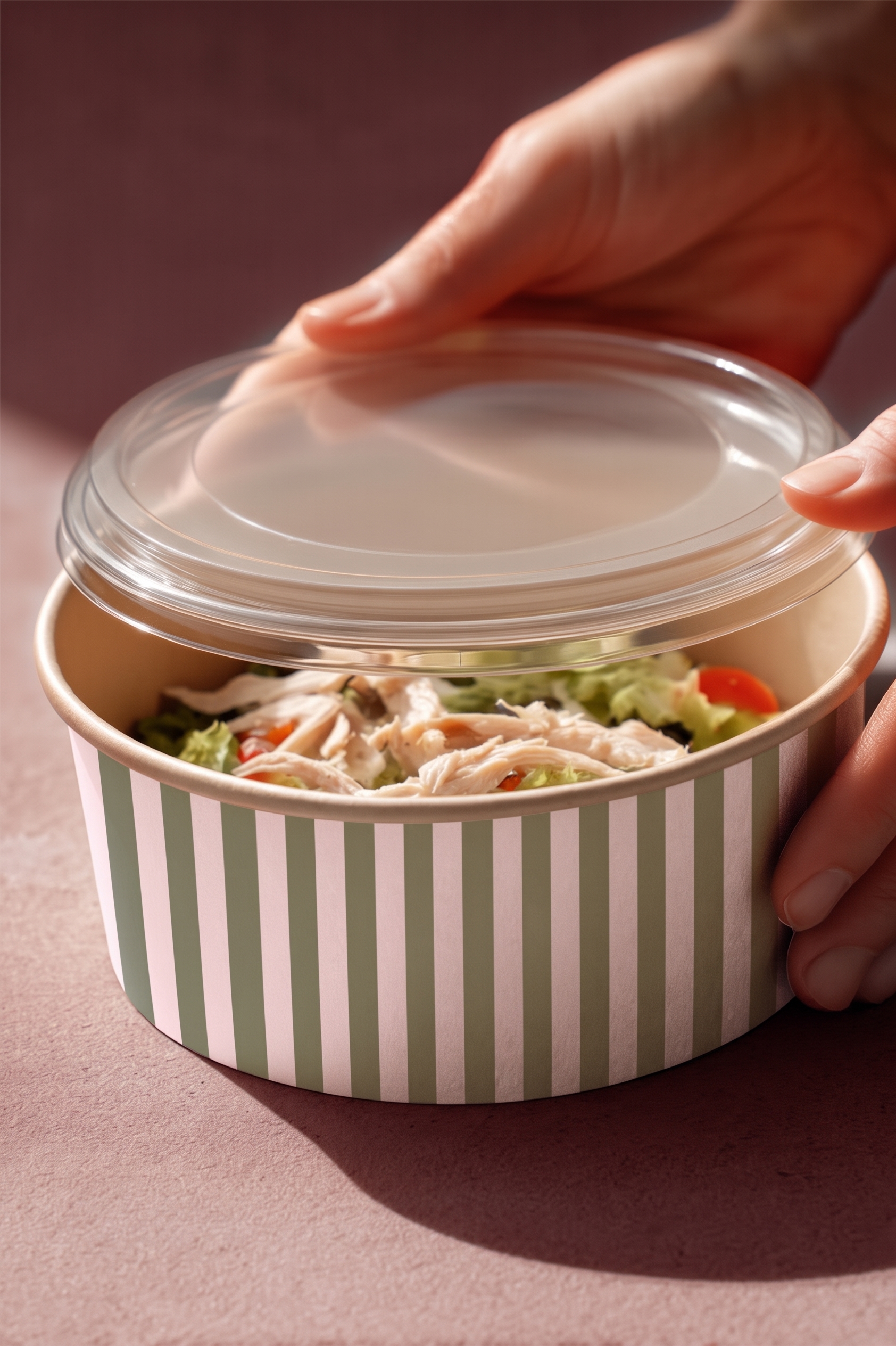 Branded food packaging