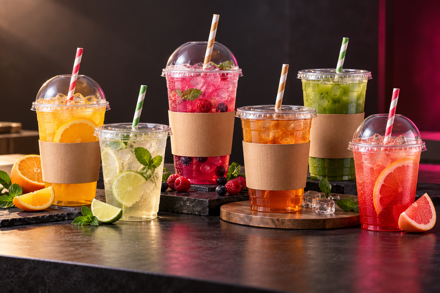 Custom beverage packaging display